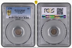 1792 1D S-3760 MS65