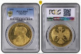 1932 4 Duk C/M Wheat MS62