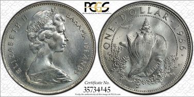 1966 $1 MS64