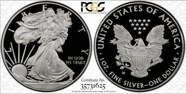 2016-W $1 Silver Eagle Silver Eagle - 30th Anniversary Lettered Edge FS PR69DCAM