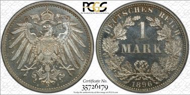 1896-A Mark J-17 MS65+