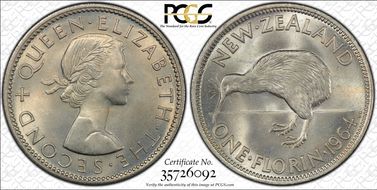 1964 Florin MS66
