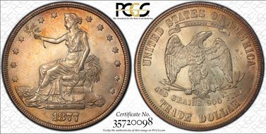 1877 T$1 MS64