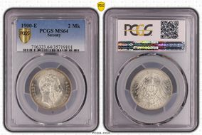 1900-E 2 Mk J-124 MS64
