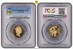 1985 $1 PR69DCAM