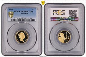 1996 $2 PR69DCAM