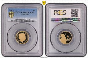 2009 $2 PR69DCAM