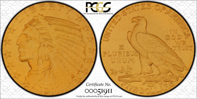 Cert 00051911 - Coin Image