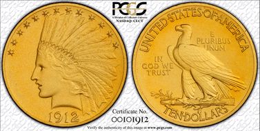 1912 $10 PR67