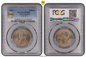 1964 Florin MS65