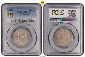 1950 Florin KM-18 MS65