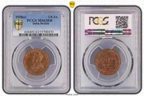 1918(C) 1/4 An SW-8.347 MS63RB