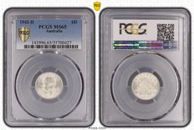1942-D 6D MS65