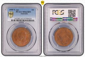 1950 Y. (p) 1D MS62BN
