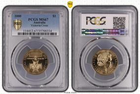 2000 $1 Victoria Cross MS67