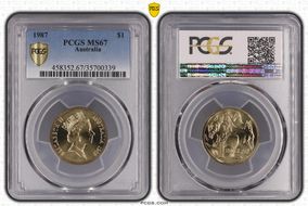 1987 $1 MS67