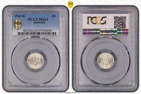 1942-D 3D MS63
