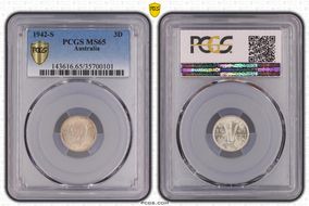 1942-S 3D MS65