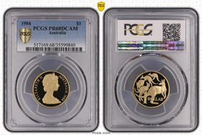 1984 $1 PR68DCAM
