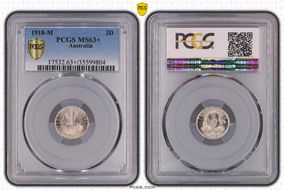 1918-M 3D MS63+