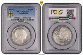 1909(C) Rupee SW-7.44 MS62