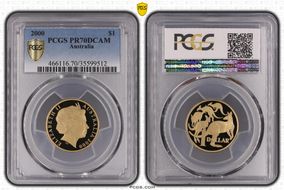 2000 $1 PR70DCAM