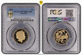 2000 $1 PR70DCAM