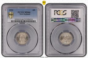 1952 6D MS66