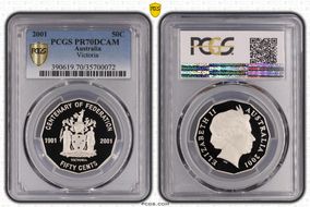 2001 50C Victoria PR70DCAM