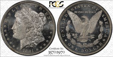 1881-O $1 MS63DMPL