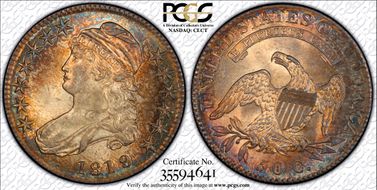 1819/8 50C O-102 MS65
