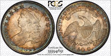 1822/1 50C O-101 MS64+