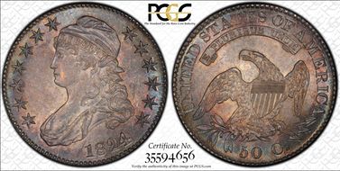 1824/1 50C O-101 MS64