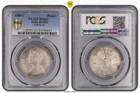 1880-C Rupee SW-6.51 MS61