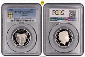 2001 20C Tasmania PR69DCAM