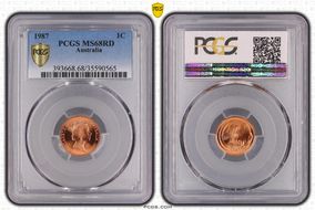 1987 1C MS68RD