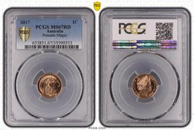 2017 1C Possum Magic MS67RD