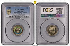 2018 $2 Commonwealth Games Borobi the Koala MS66