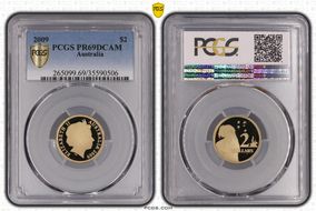 2009 $2 PR69DCAM