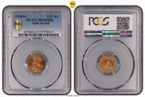 1924(B) 1/12 An SW-8.556 MS65RB