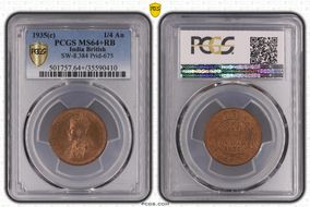 1935(C) 1/4 An SW-8.384 Prid-675 MS64+ RB
