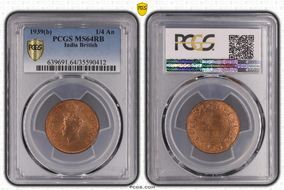 1939(B) 1/4 An MS64RB