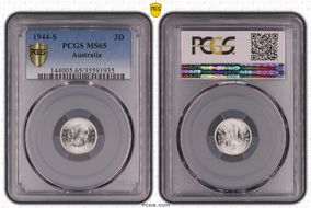 1944-S 3D MS65