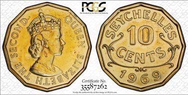 1969 10C PR63
