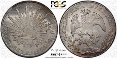 1860-C PV 8 R Cn16 MS63