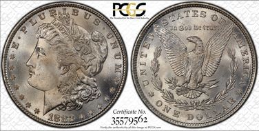 1882 $1 MS66