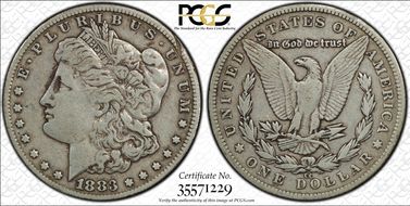 1883-CC $1 VF25