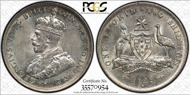 1919-M Florin AU55