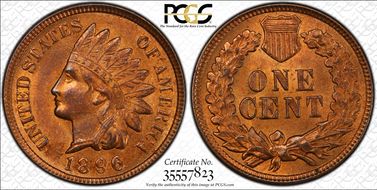 1896 1C MS64RB