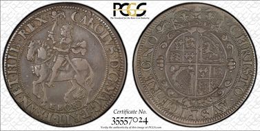 (1643-44) 1/2 Cr S-2869 York XF40